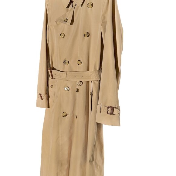 Burberry Beige The Kensington Double Breasted Long Trench Coat - Picture 2 of 12